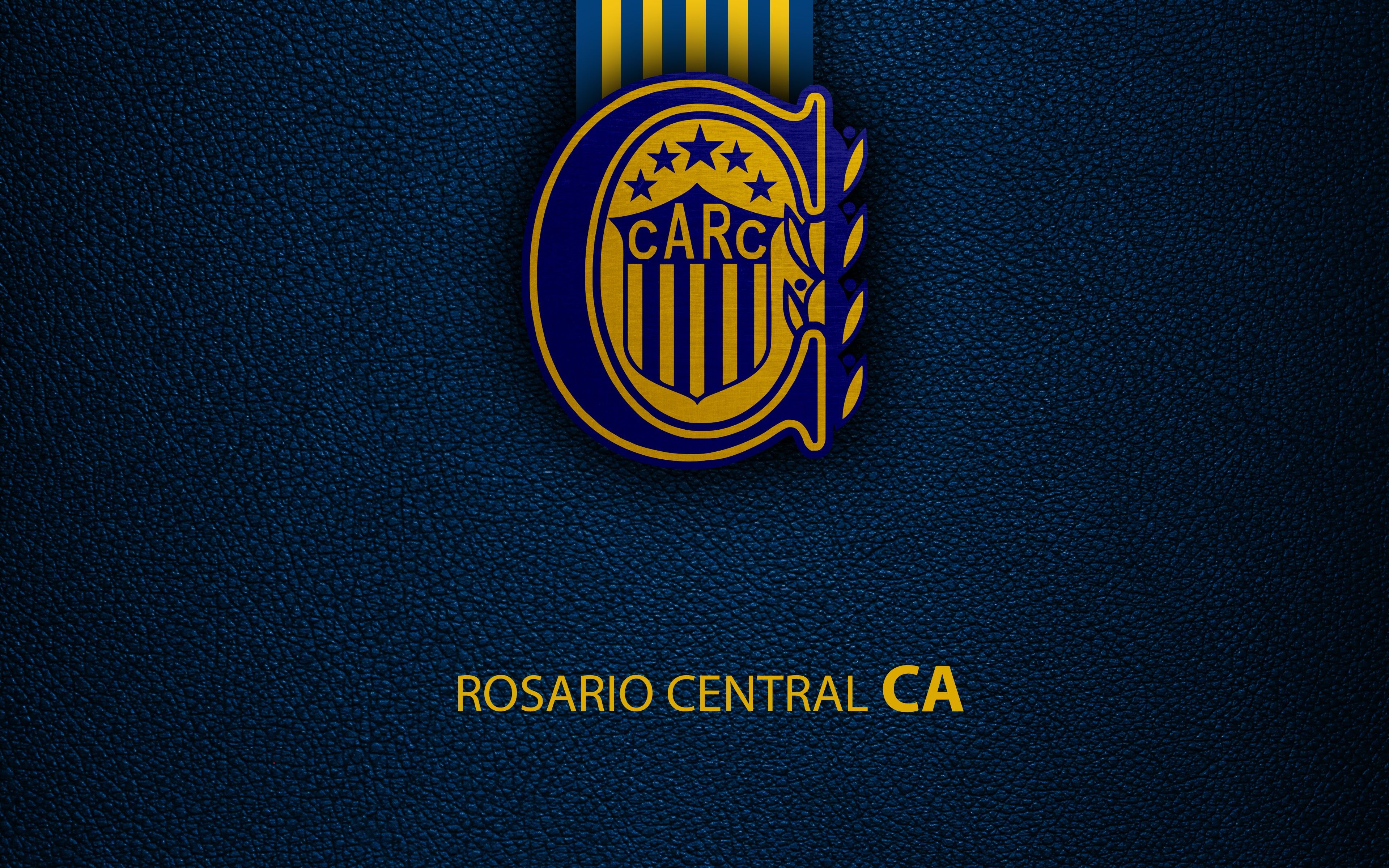 3840x2400 Wallpaper wallpaper, logo, football, Sport, Club Atletico Rosario Central for mobile and desktop, section спорт, resolution 3840x2400