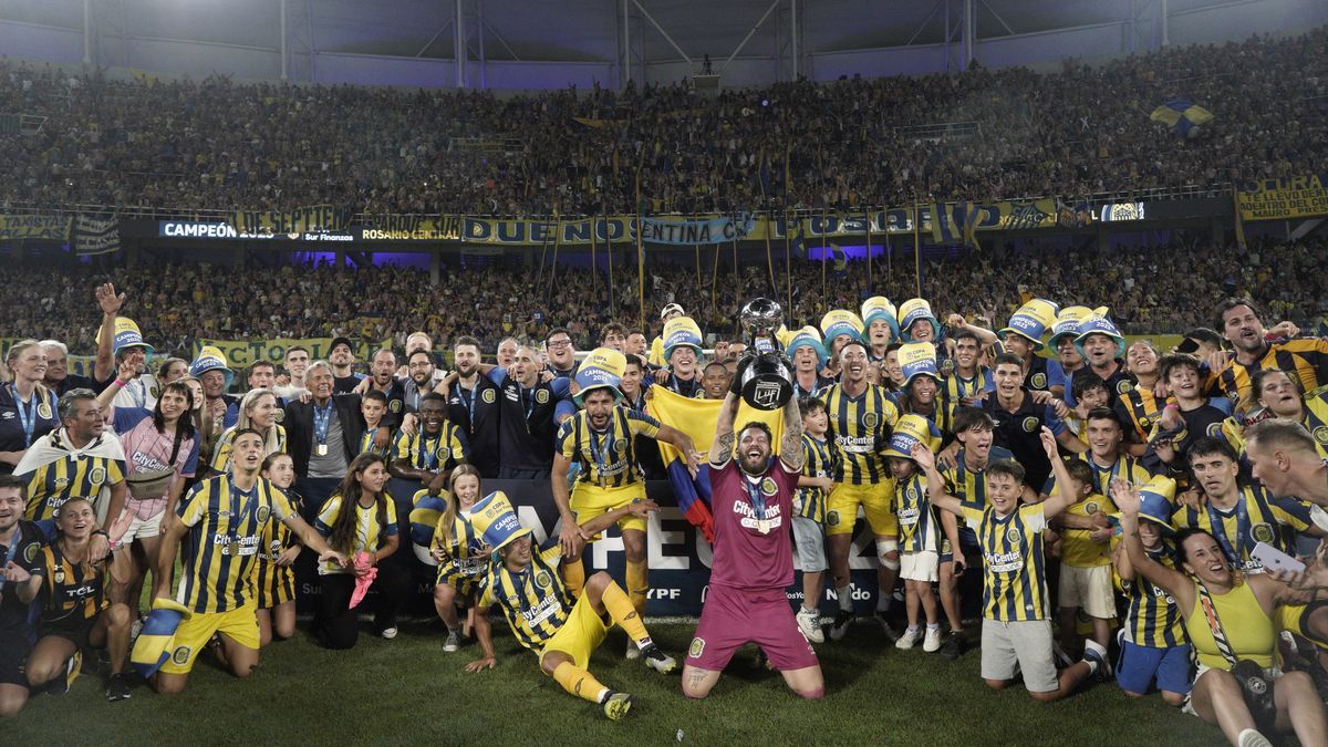 1200x675 Póster y wallpaper de Central campeón de la Copa de la Liga 2023