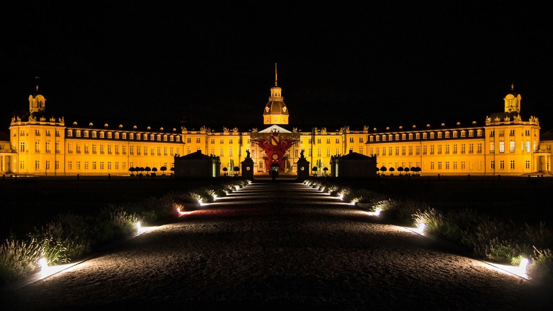 1920x1080 Download Man Made Karlsruhe Palace HD Wallpaperx1080