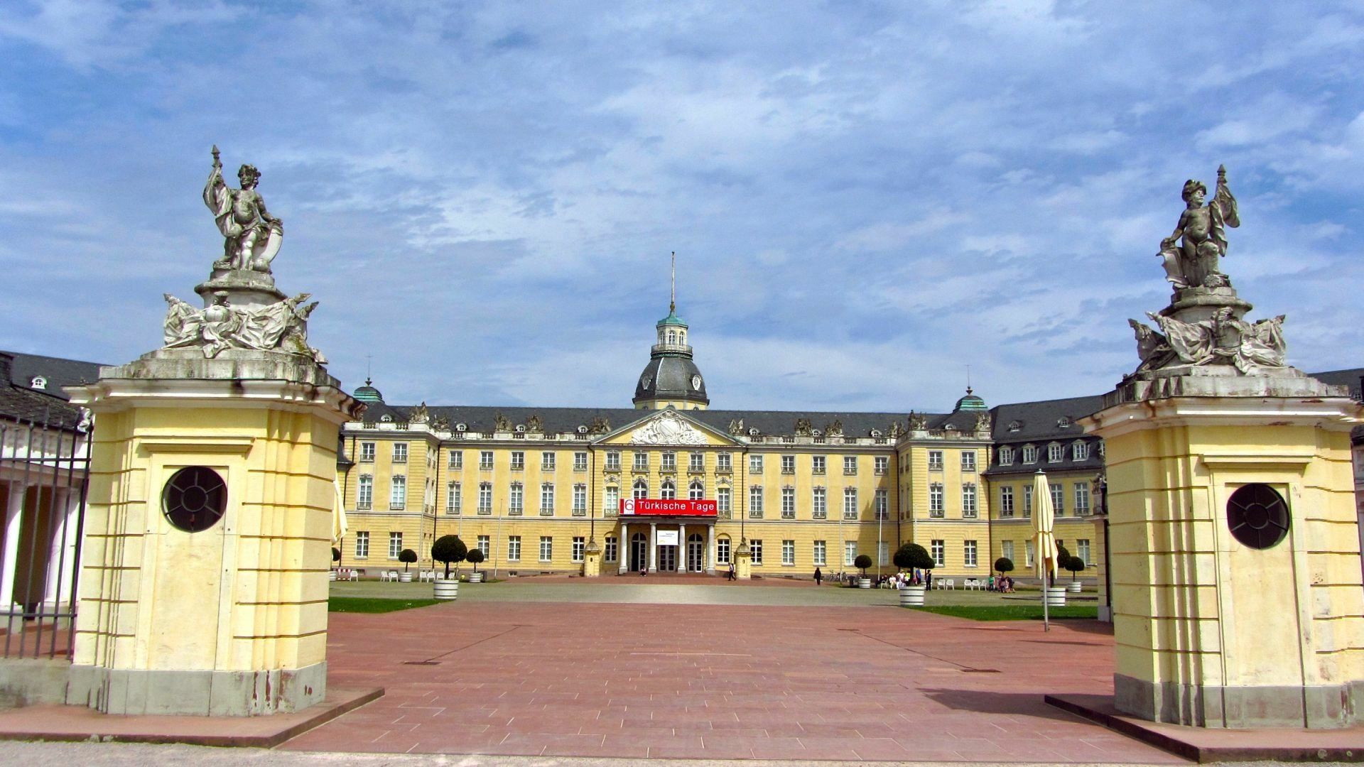 1920x1080 Download Man Made Karlsruhe Palace HD Wallpaperx1080