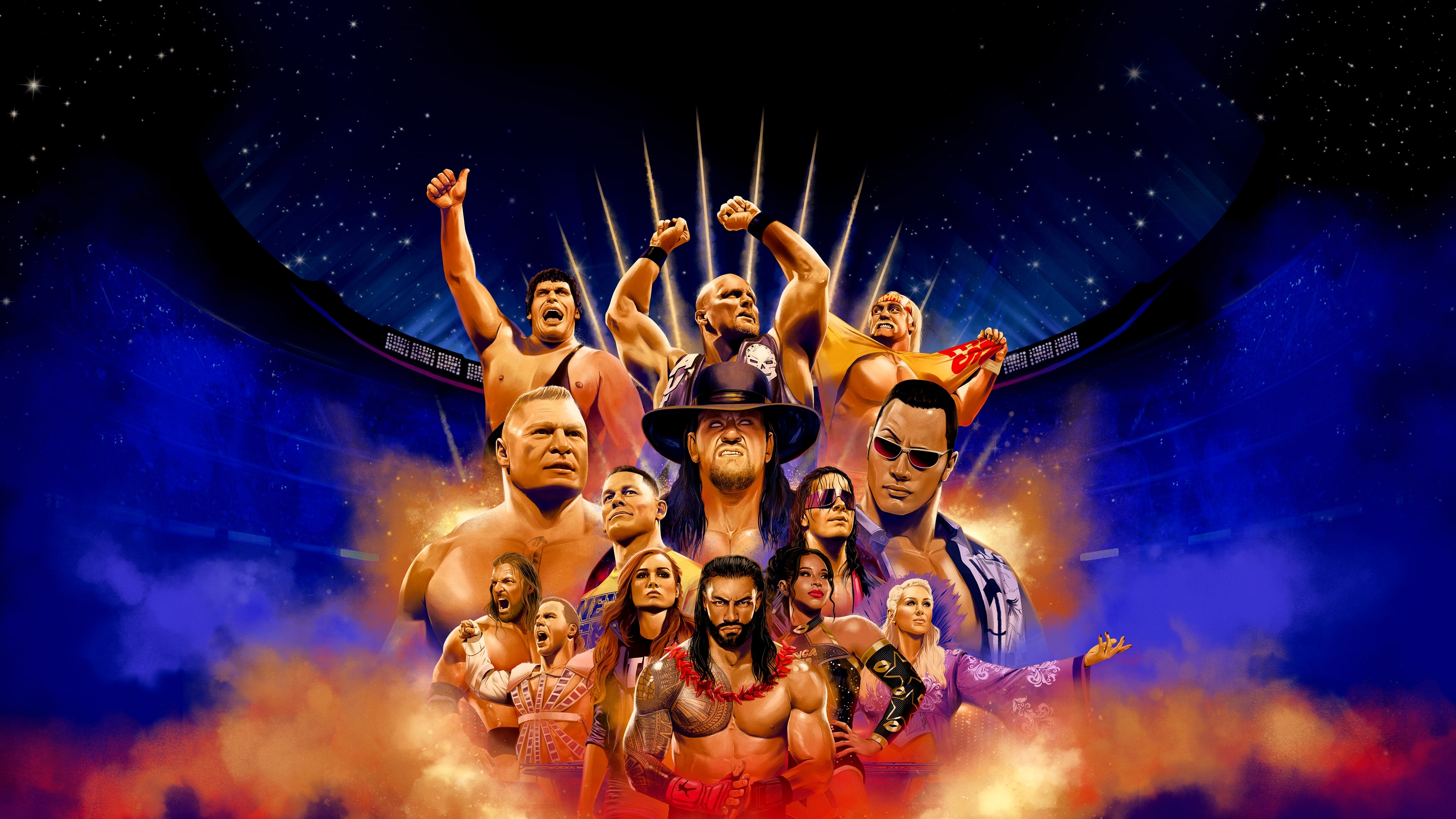 3840x2160 WWE 2K Gaming 2024 Wallpaper, HD Games 4K Wallpaper, Image and Background