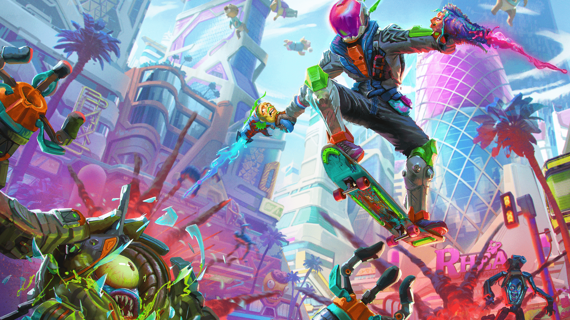 1920x1080 High On Life 2: Neon Skate Rampage