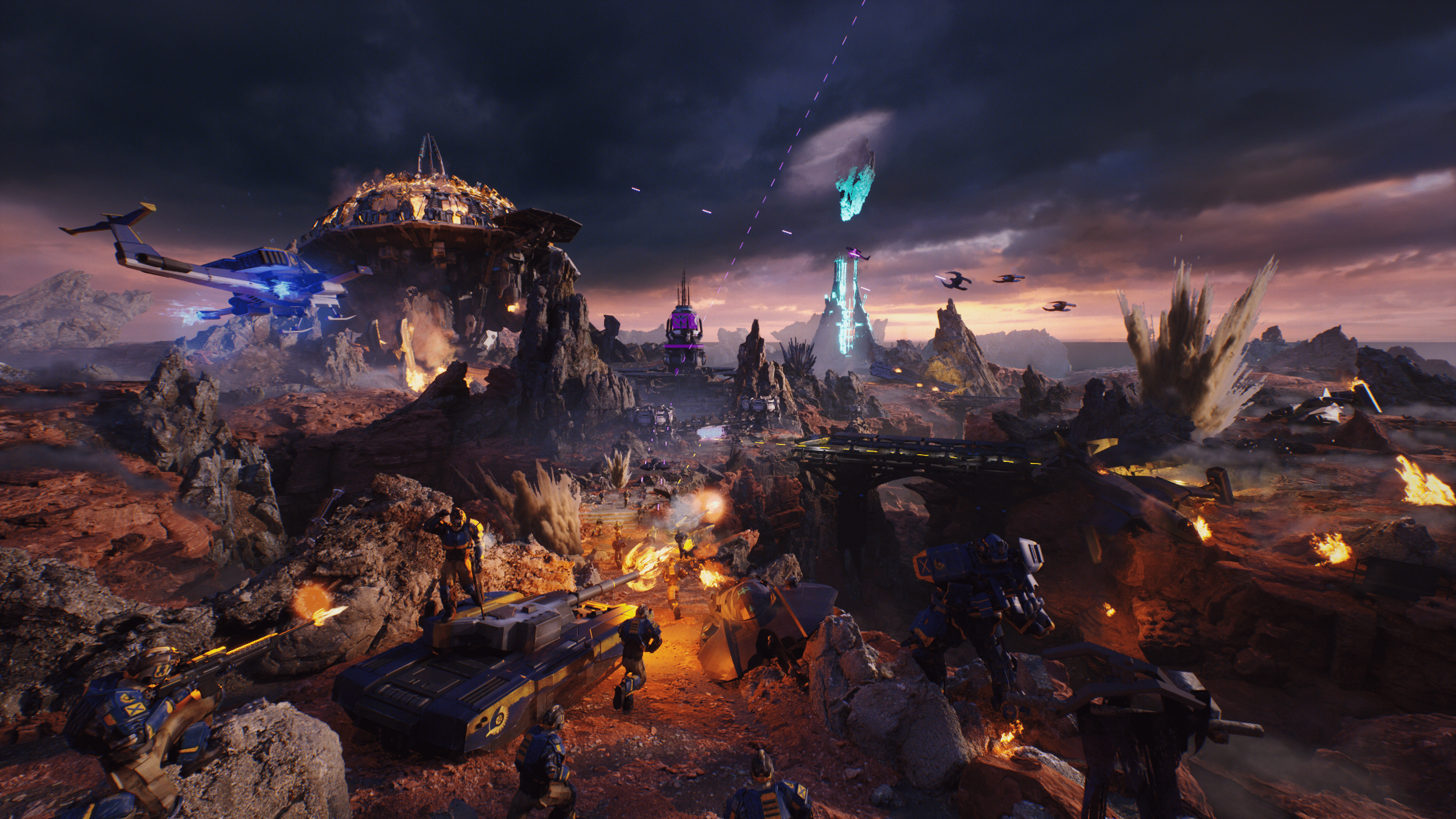 3840x2160 Wallpaper 2K Final shot (2 versions with different color correction)