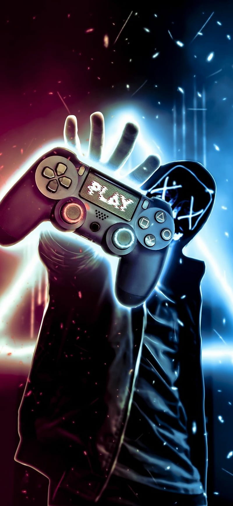 800x1733 Gamer, gaming, pc gaming, playstation ps videogames, HD phone wallpaper