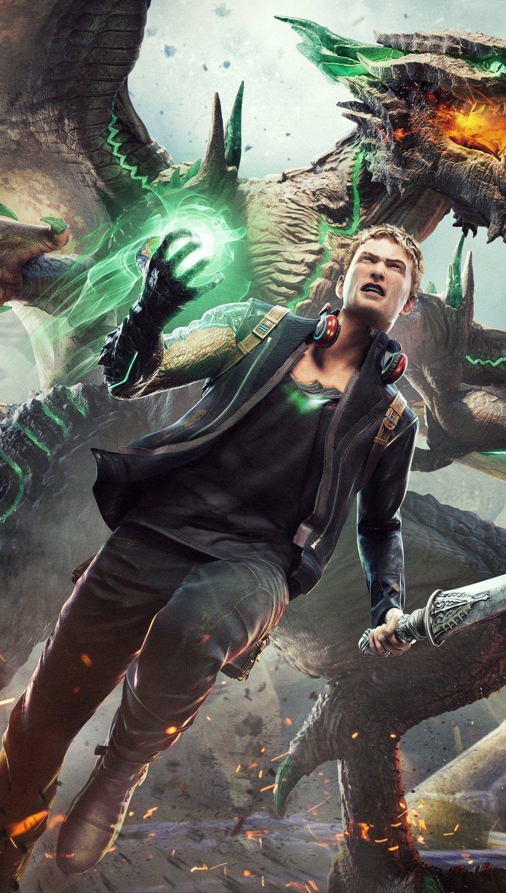 1020x1800 Scalebound game Wallpaper 2K for iPhone and Mobile Phone
