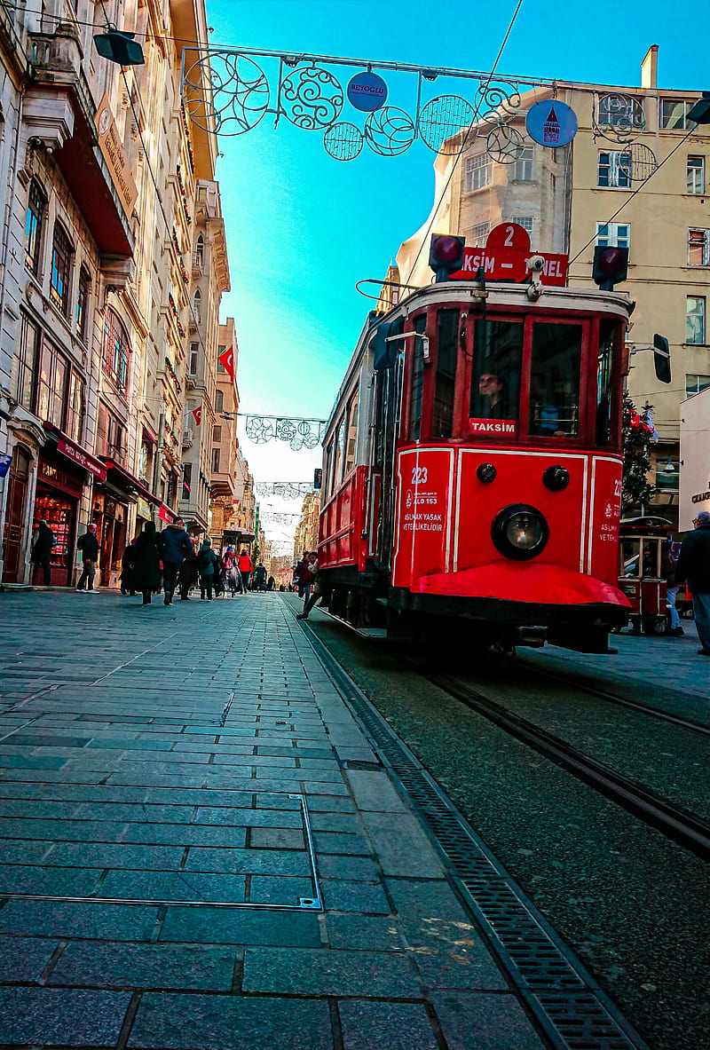 800x1183 HD tramway wallpaper