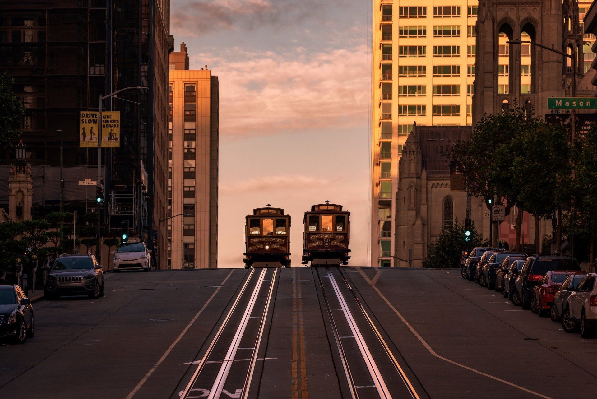1920x1283 San Francisco Tram Ride: Iconic Road Journey in HD Wallpaperx1369