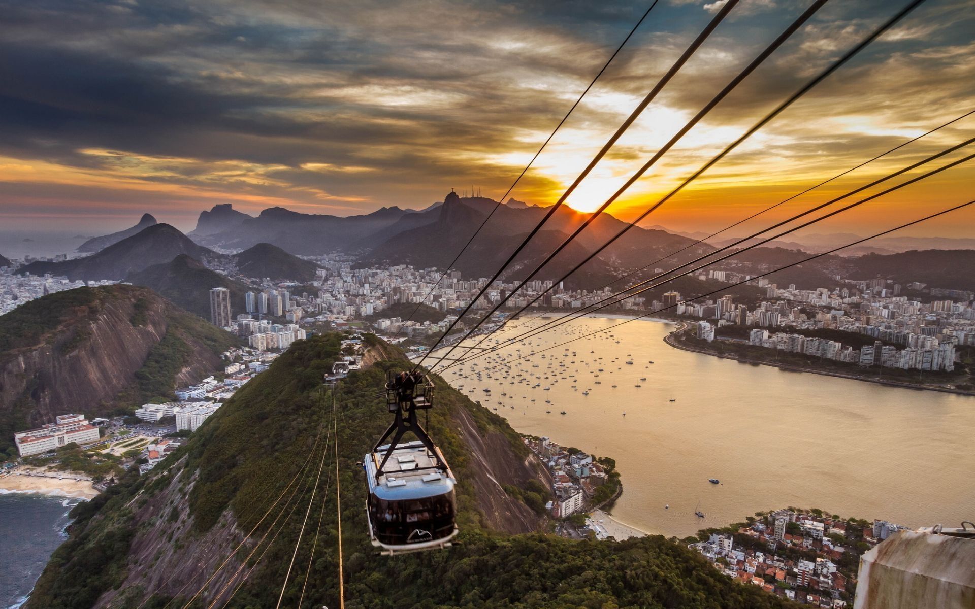 1920x1200 Aerial Tramway Wallpaper