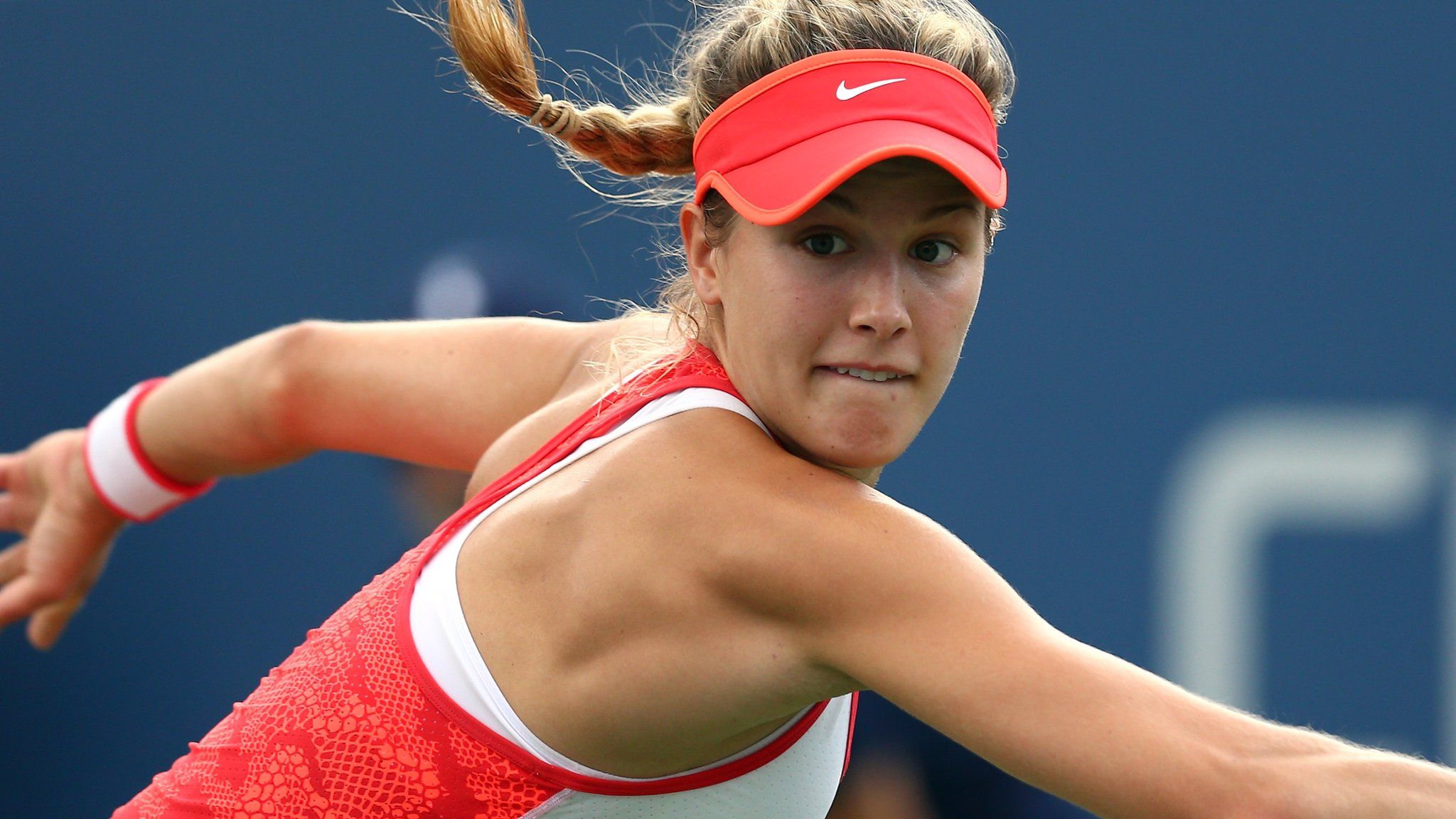 2048x1152 US Open 2015: Eugenie Bouchard out of singles after head injury