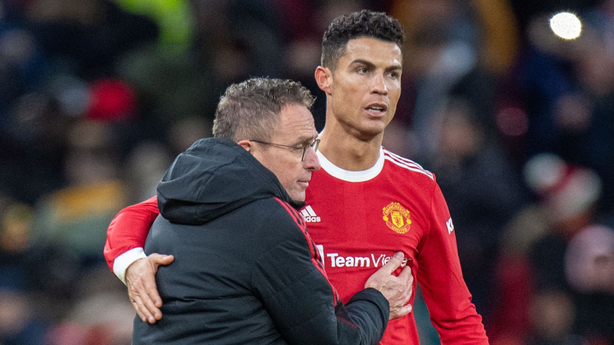 2048x1152 Cristiano Ronaldo says Manchester United interim boss Ralf Rangnick needs time to implement his ideas at Old Trafford