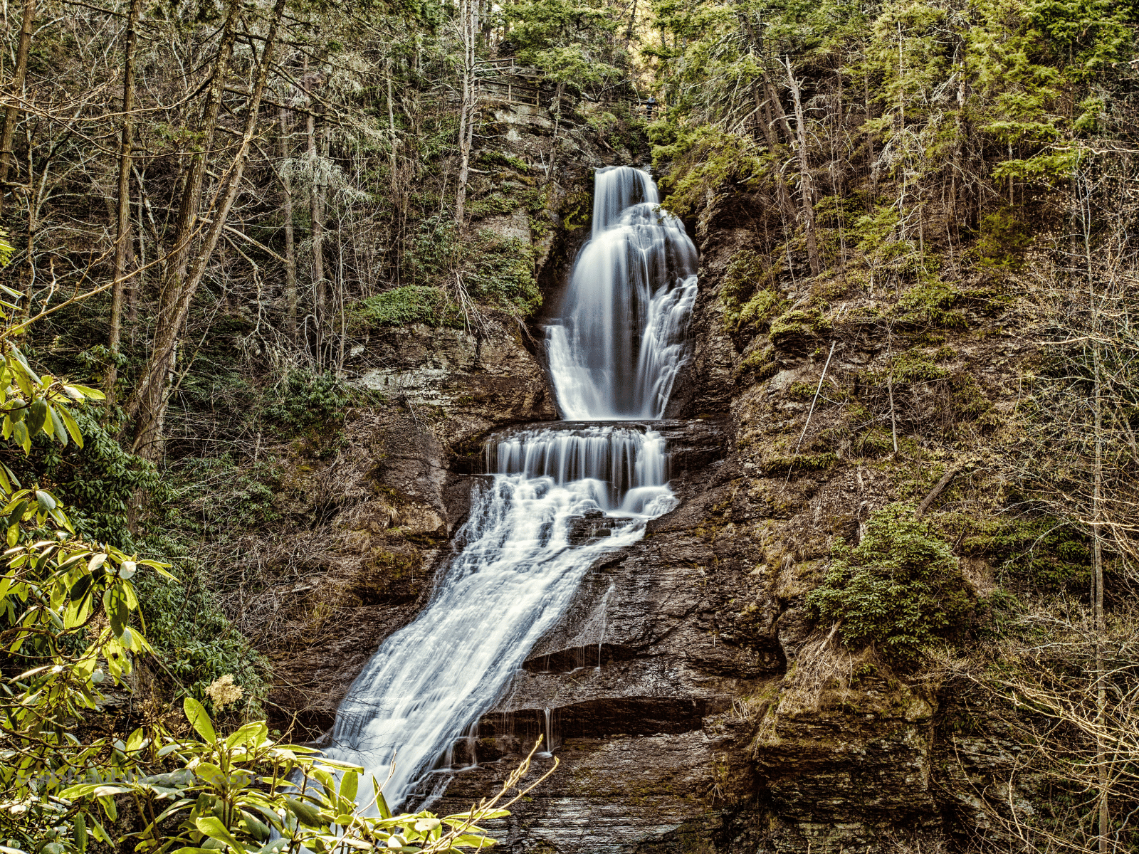 1600x1200 Beautiful Waterfalls in the Poconos