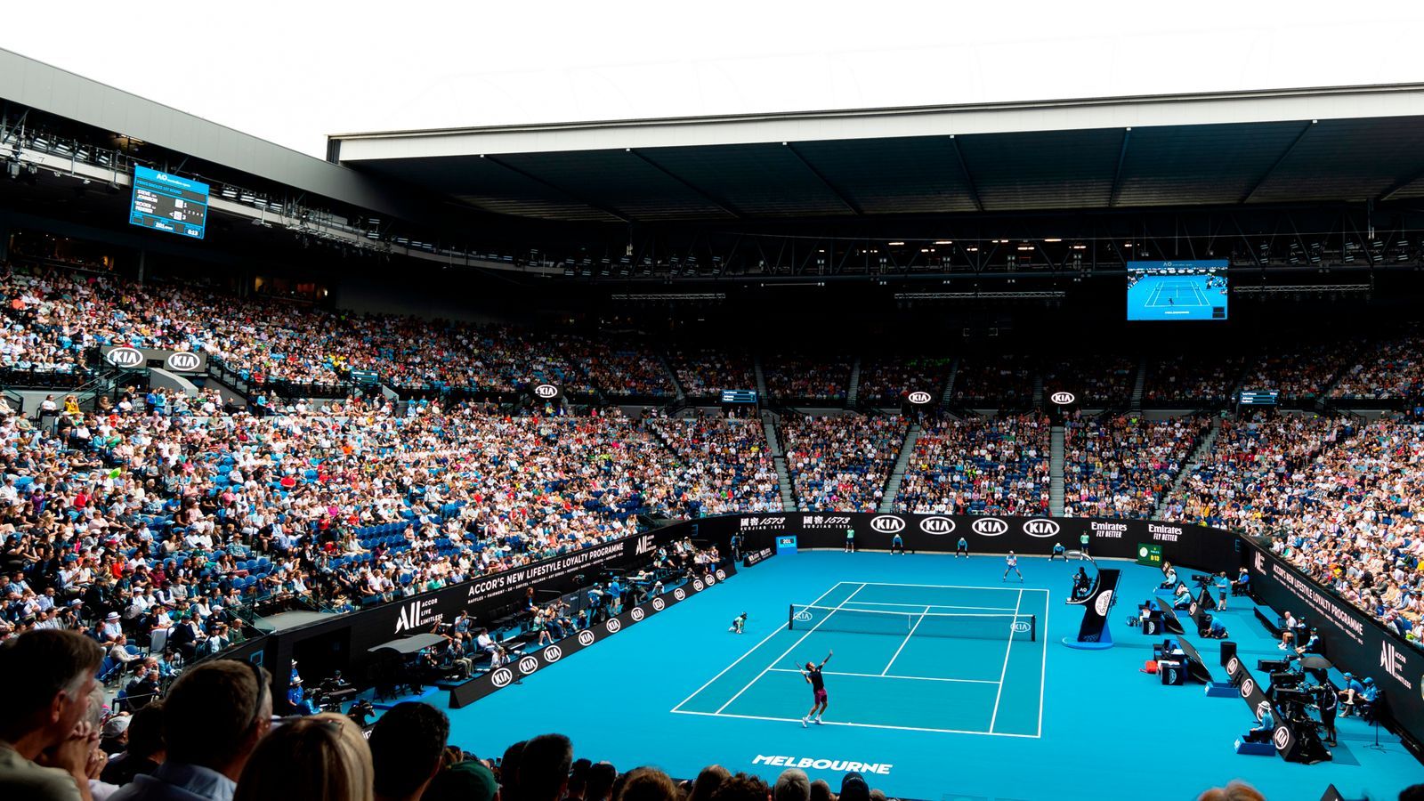 1600x900 Australian Open: Order of Play for Sunday with Rafael Nadal taking on Daniil Medvedev in the men's final