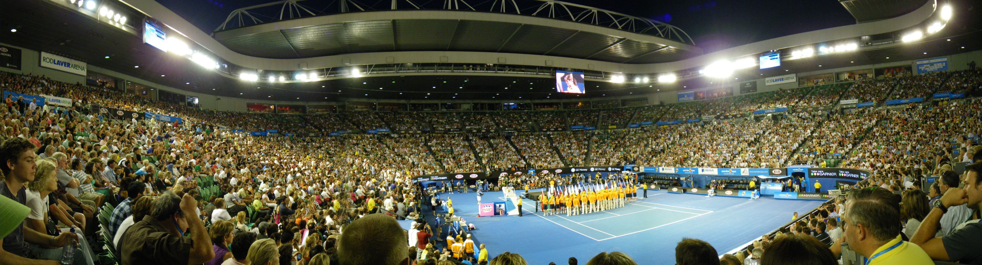 4000x1080 Rod Laver Arena Panorama Australian Open