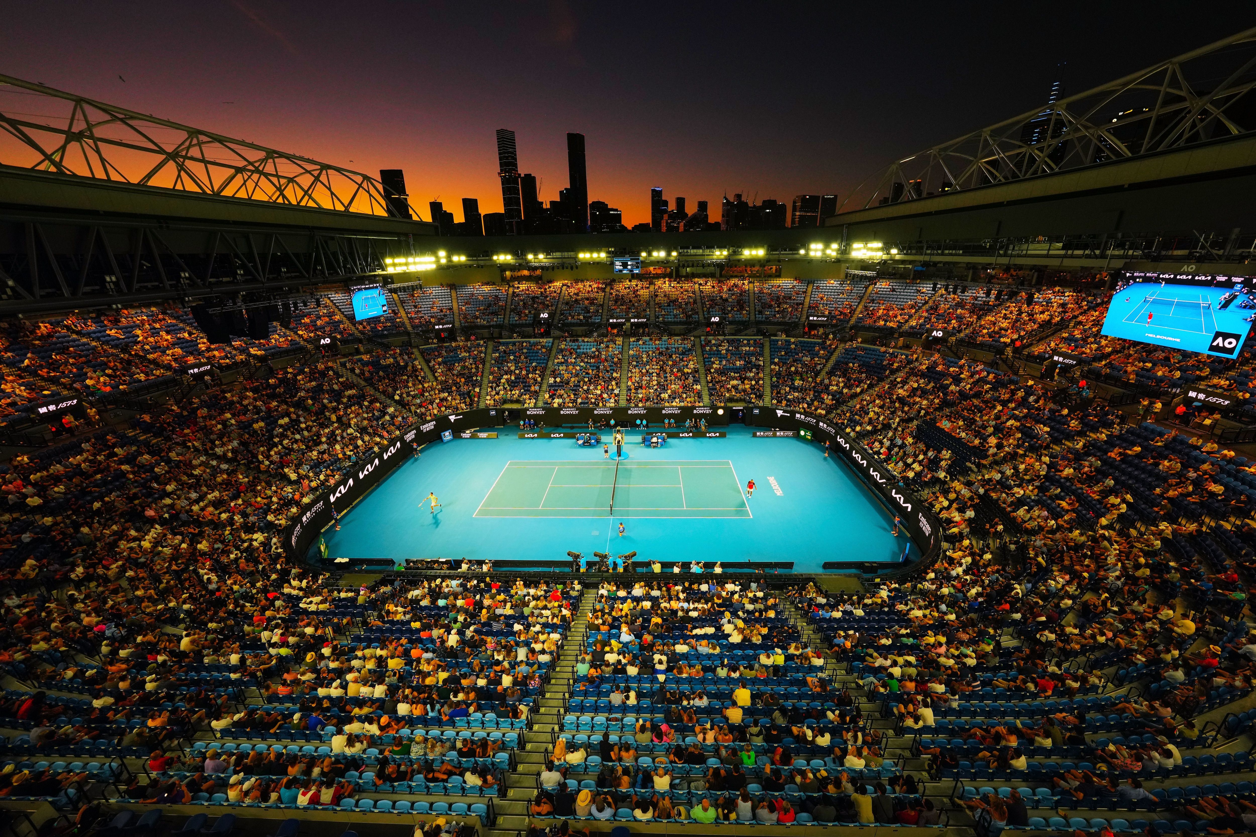 5000x3333 Marriott Bonvoy. Summer of Tennis Australia