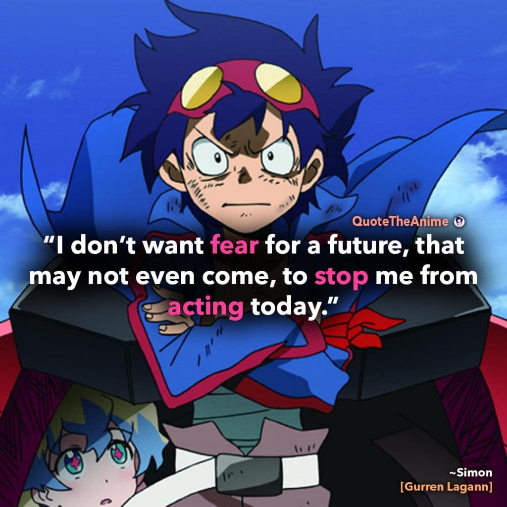 1024x1024 Powerful Gurren Lagann Quotes (image + Wallpaper)