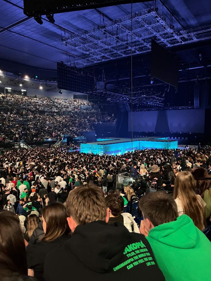 800x1066 Rod Laver Arena, section row K, seat 296, The Creator