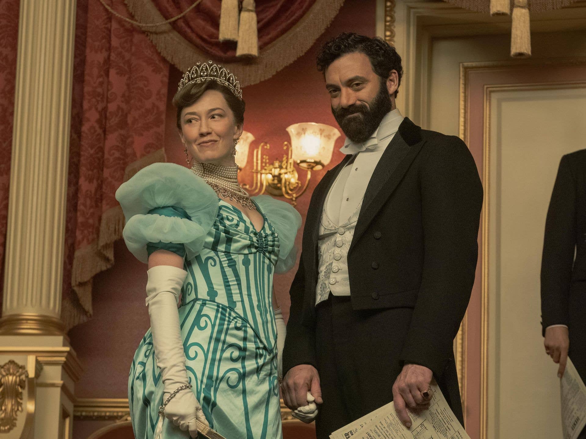 1920x1440 The Gilded Age: Carrie Coon and Morgan Spector's friendship away from the cameras