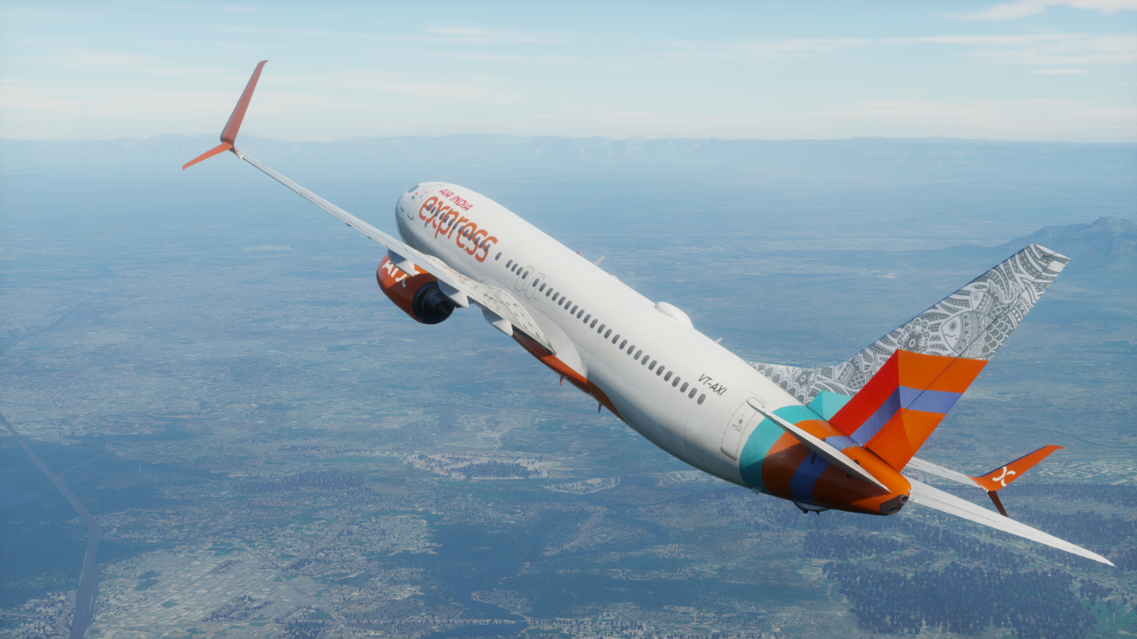 1600x900 Air India Express VT AXI For The Zibo 737 800 737 Plane.Org Forum