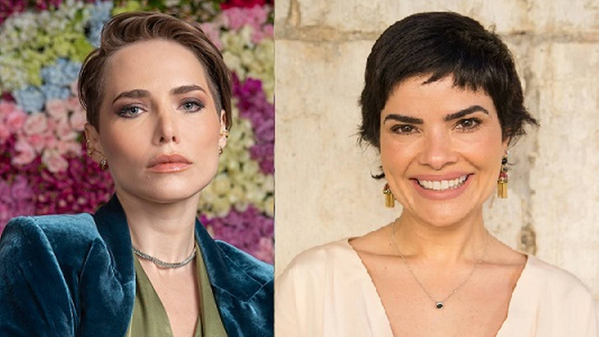1920x1080 Fotos: Letícia Colin, de 'Todas as flores', e Vanessa Giacomo, de 'Travessia', e seus cabelos curtinhos e Lazer