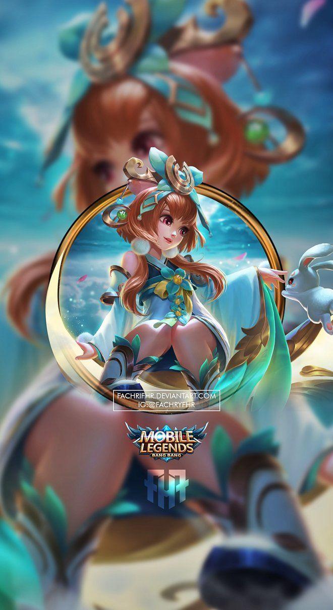 660x1210 Chang 'E Mobile Legends Wallpaper