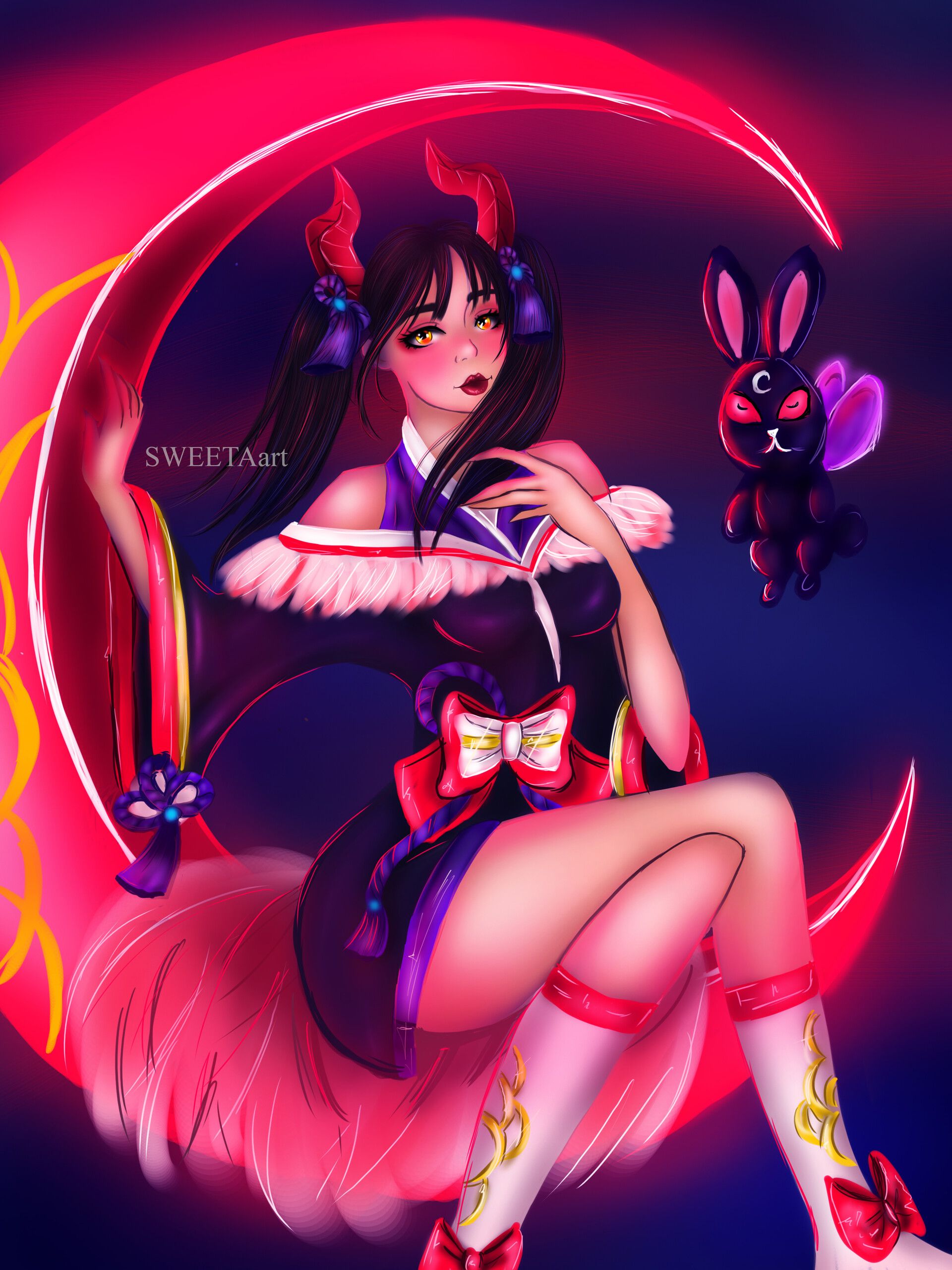 1920x2560 Chang'E from MLBB