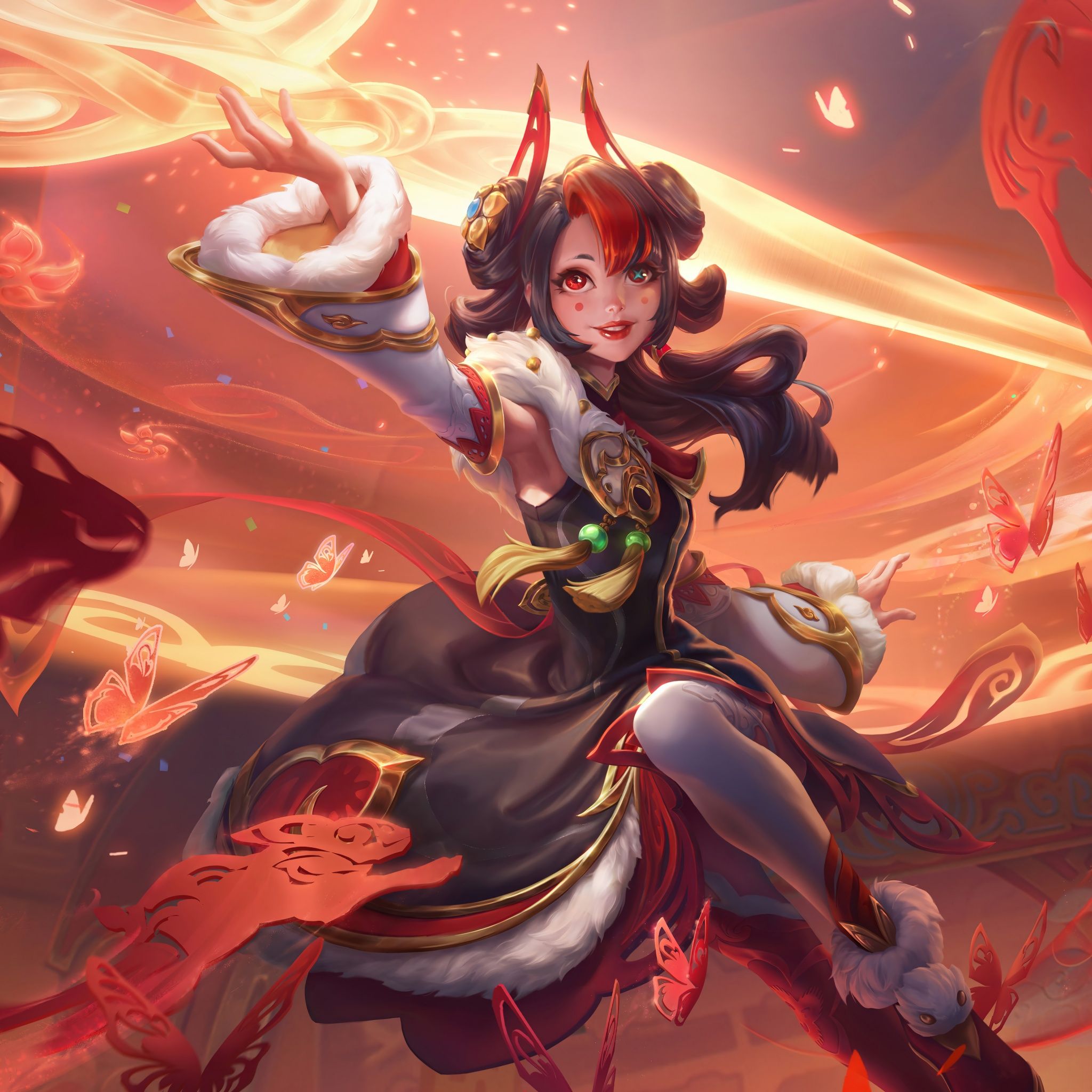 2048x2048 Mythmaker Gwen Wallpaper 4K, League of Legends, 8K, 5K