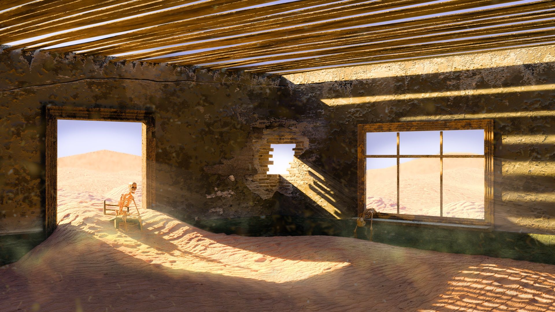1920x1080 Render Inspired from Tame Impalas The Slow Rush Projects Artists Community
