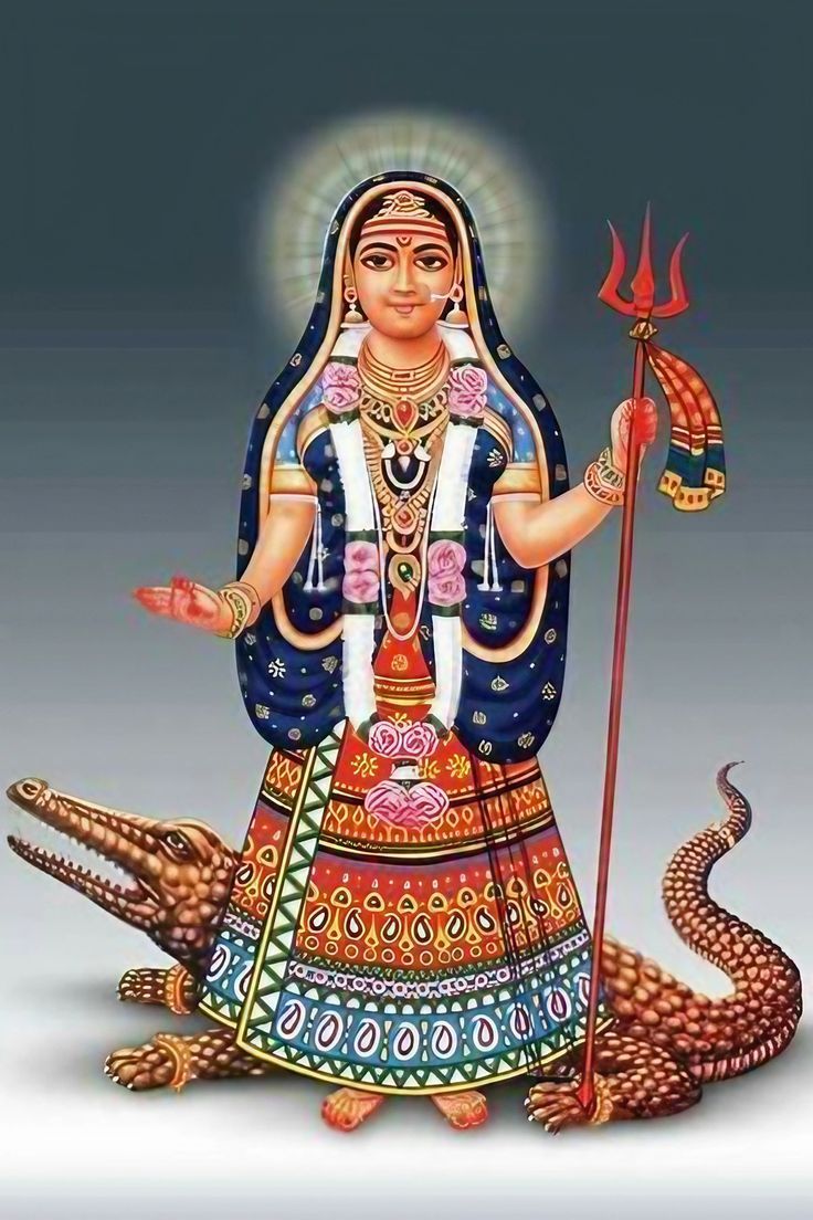 736x1104 khodiyar maa HD Image // khodal maa photo