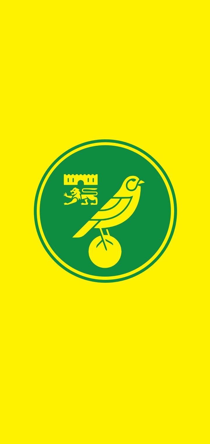 720x1520 NORWICH CITY LOGO WALLPAPER 1
