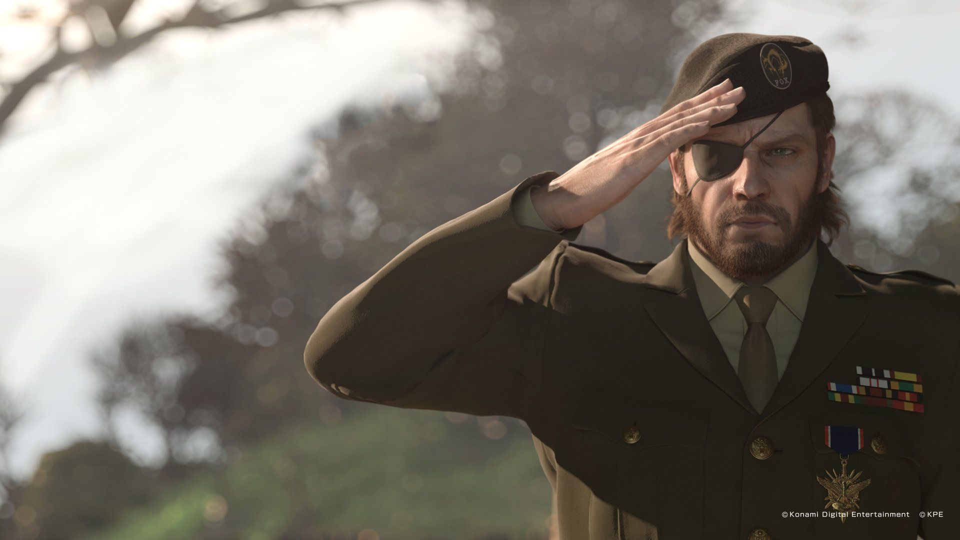 1920x1080 Snake Eater 4K: Naked Snake Salute