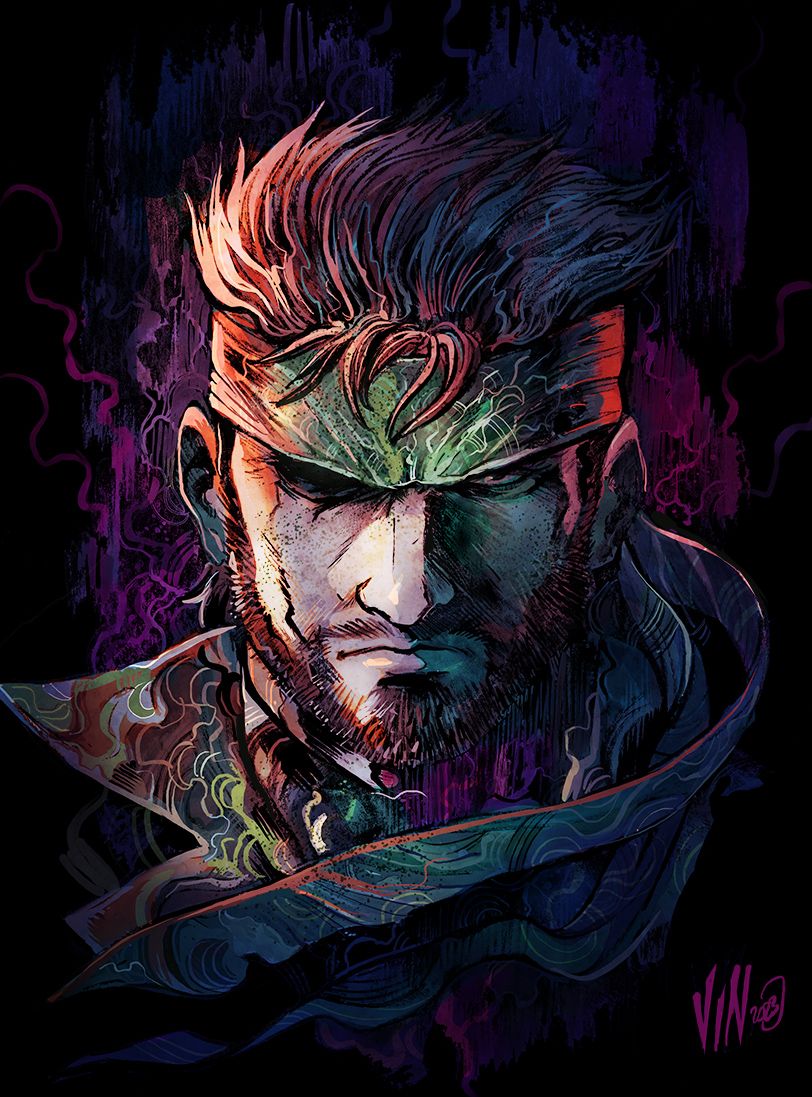 812x1097 Metal Gear Solid Naked Snake Big Boss Sketch. For Original Art: Kirbyscomicart #bigboss #nakedsnake #metalgearsolid3