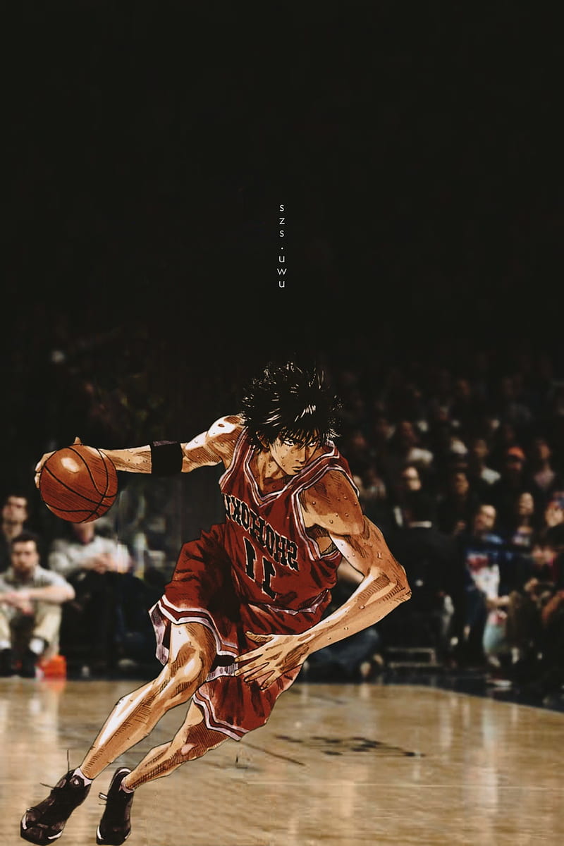800x1200 Rukawa kaede, anime, anime, rukawakaede, sakuragi, sakuragihanamichi, slamdunk, HD phone wallpaper