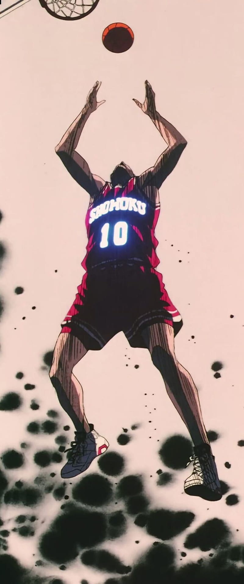 800x1910 HD slam dunk hanamichi wallpaper