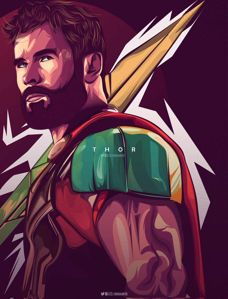 915x1200 THOR⚡️ ⚡️ #Avengers #Marvel #Thor #vector