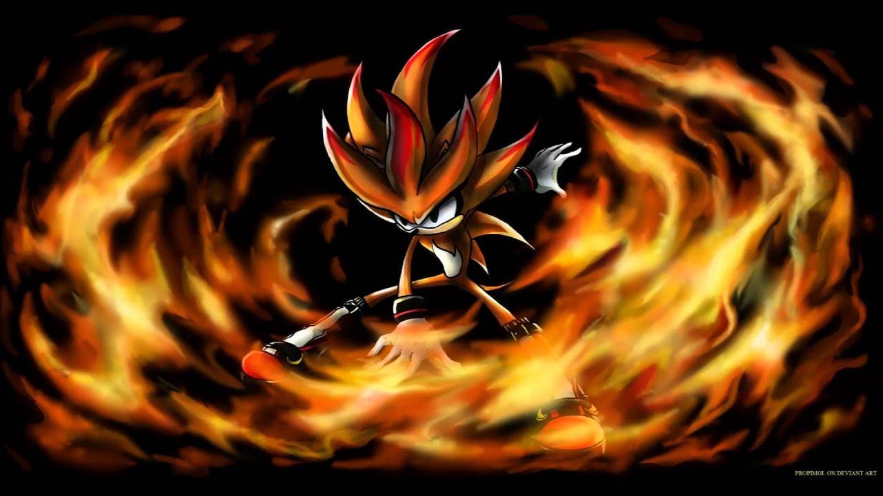 1280x720 Sonic fan character- Fire the Hedgehog