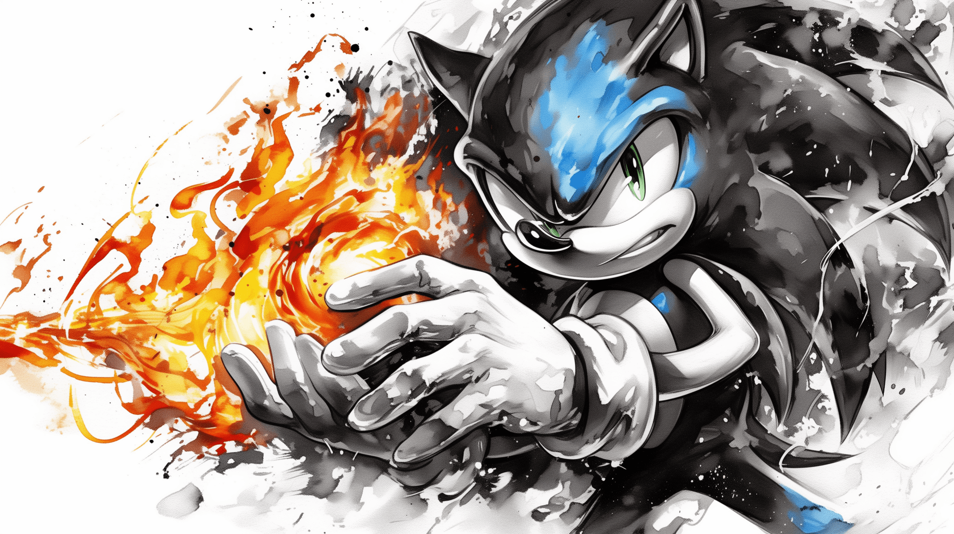 1920x1076 Sonic's Fiery Dash Game Wallpaper