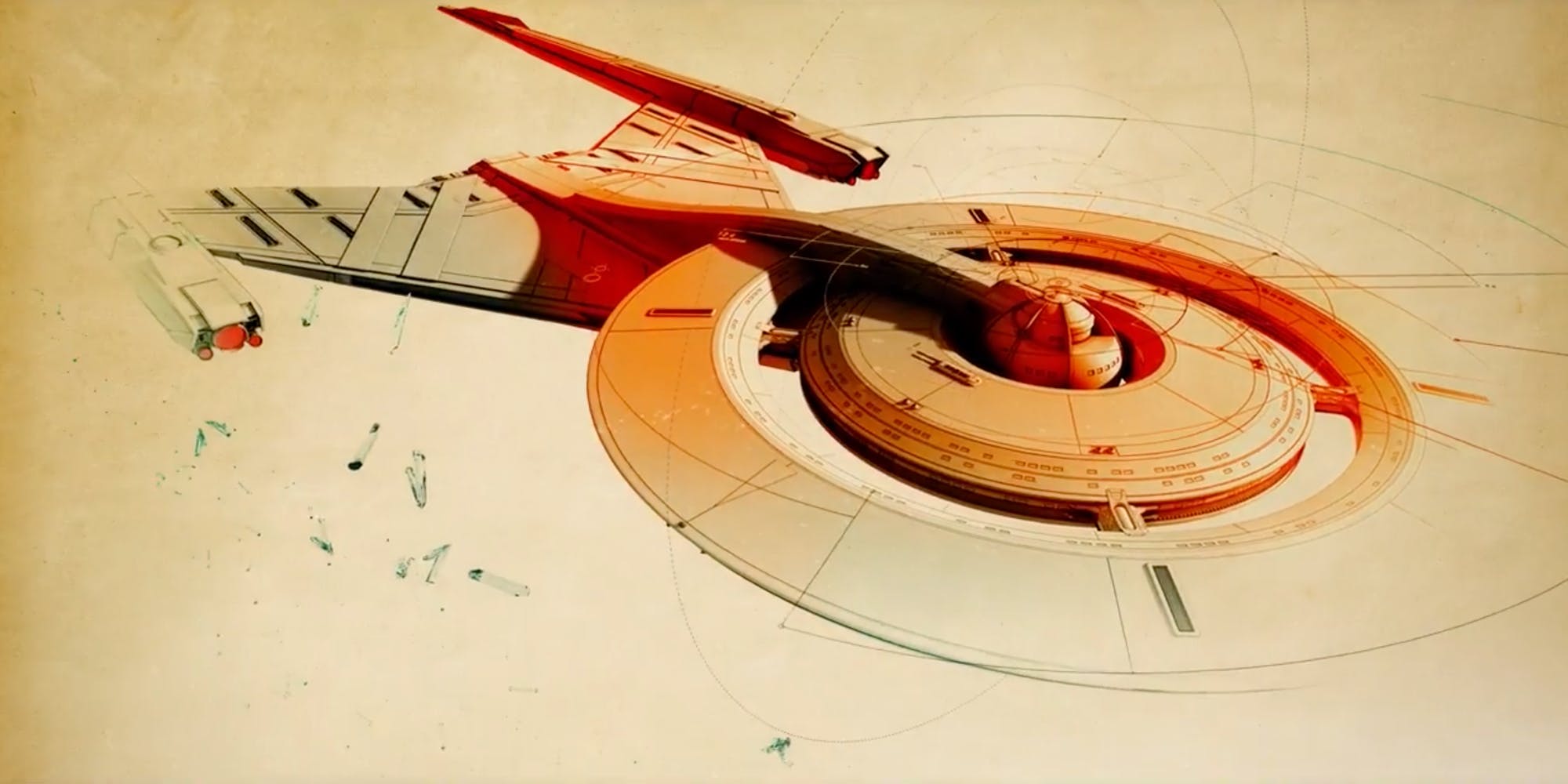 2000x1000 Star Trek Discovery Spaceship HD Wallpaperx1000