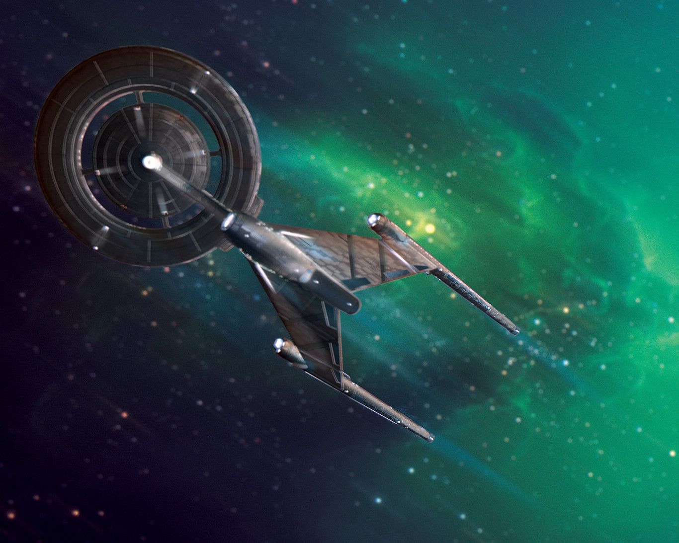 1366x1093 U.S.S. Discovery: A Crossfield Fan Varient