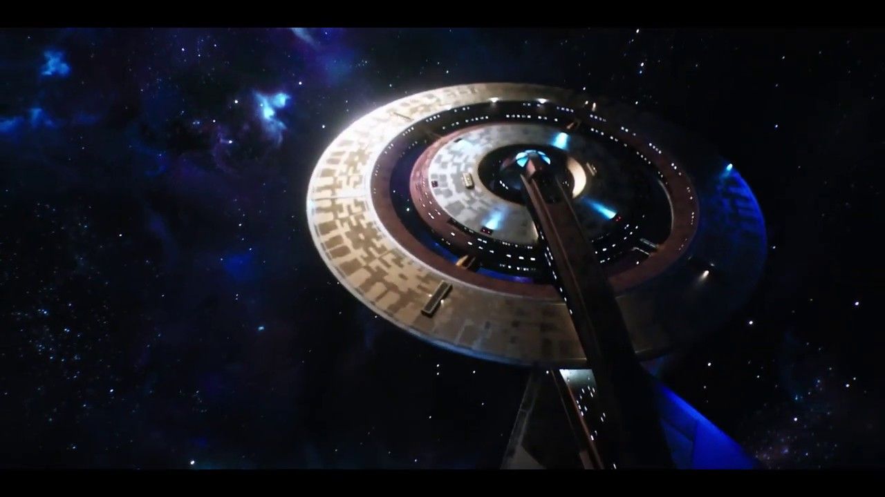 1280x720 USS Discovery Scaling Issue. External and Internal Shots. Star Trek Discovery