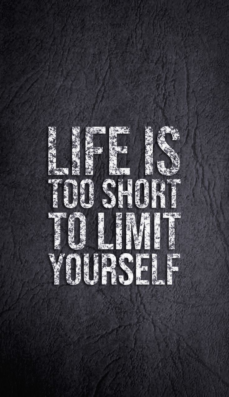 735x1276 Life Is Too Short To Limit Yourself