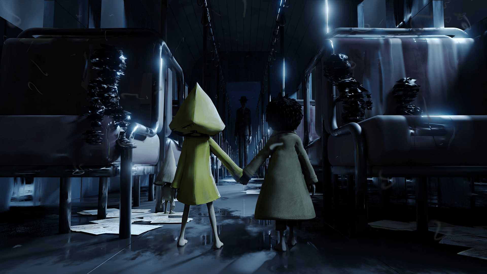 1920x1080 The train [1920x1080], 4k animated version in wallpaper engine with the name Little Nightmares 2 train