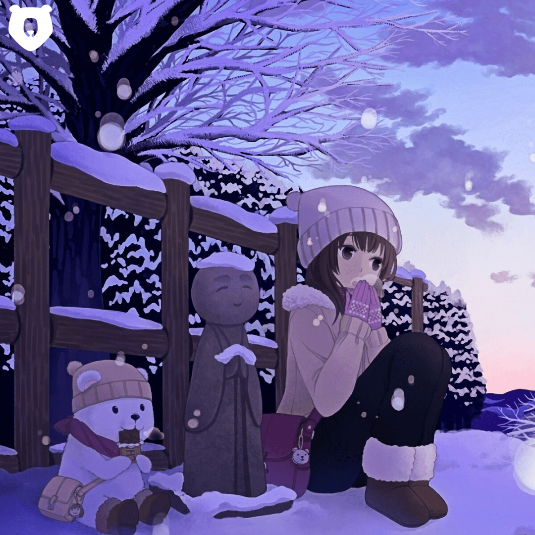 1080x1080 Snow Day By Grizzly Beatz. LoFi Hip Hop Instrumental Beat