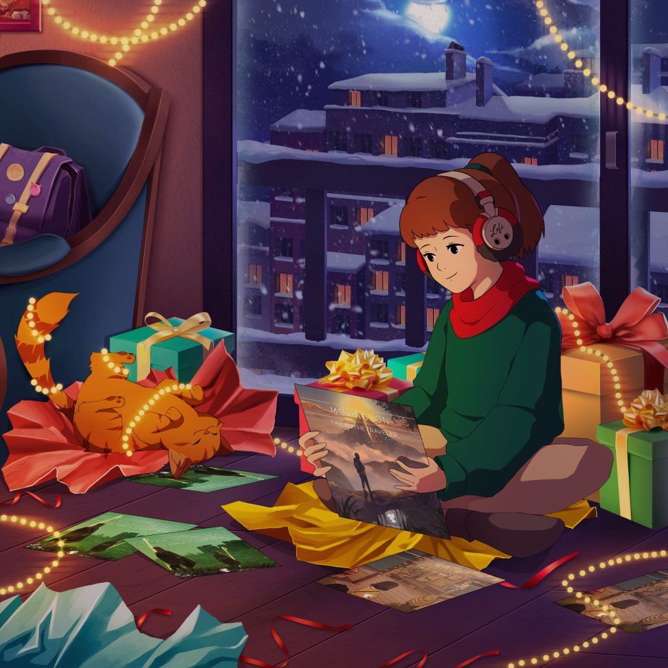 974x974 Christmas is coming and there's snow place like home ❄️ It's time to put up the fairy lights on winter nights and enjoy new lofi beats this month