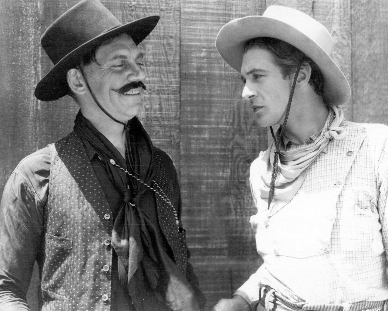 1280x1024 The Virginian 1929 Gary Cooper & Walter Huston Virginian & Trampas 8x10 photo Movie Store