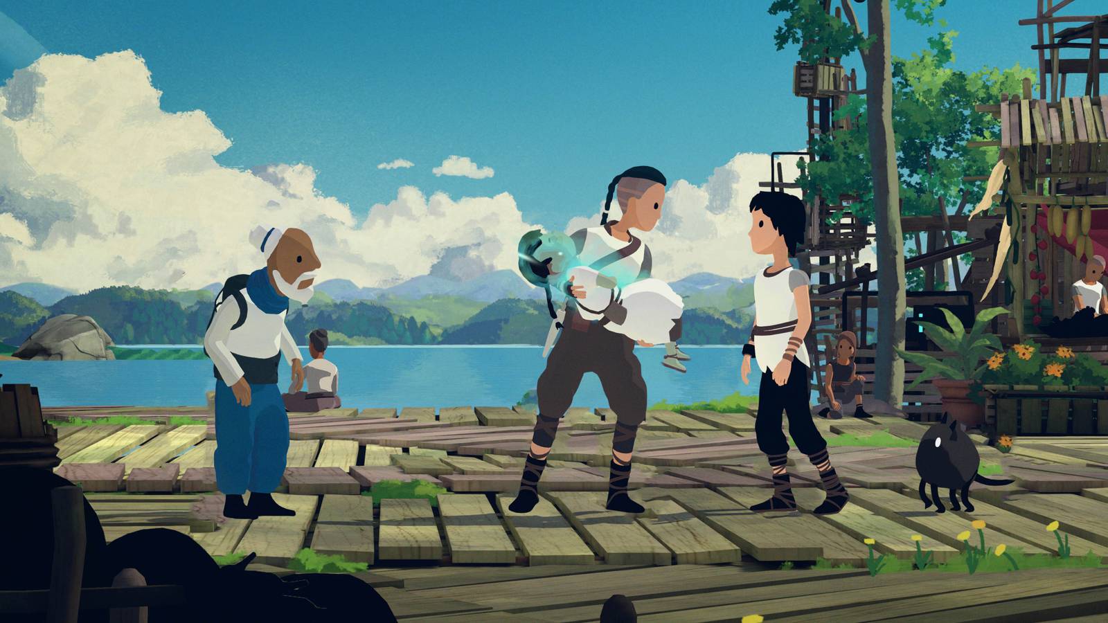 1600x900 Planet of Lana 2: Children of the Leaf uses an invented language to enhance its story