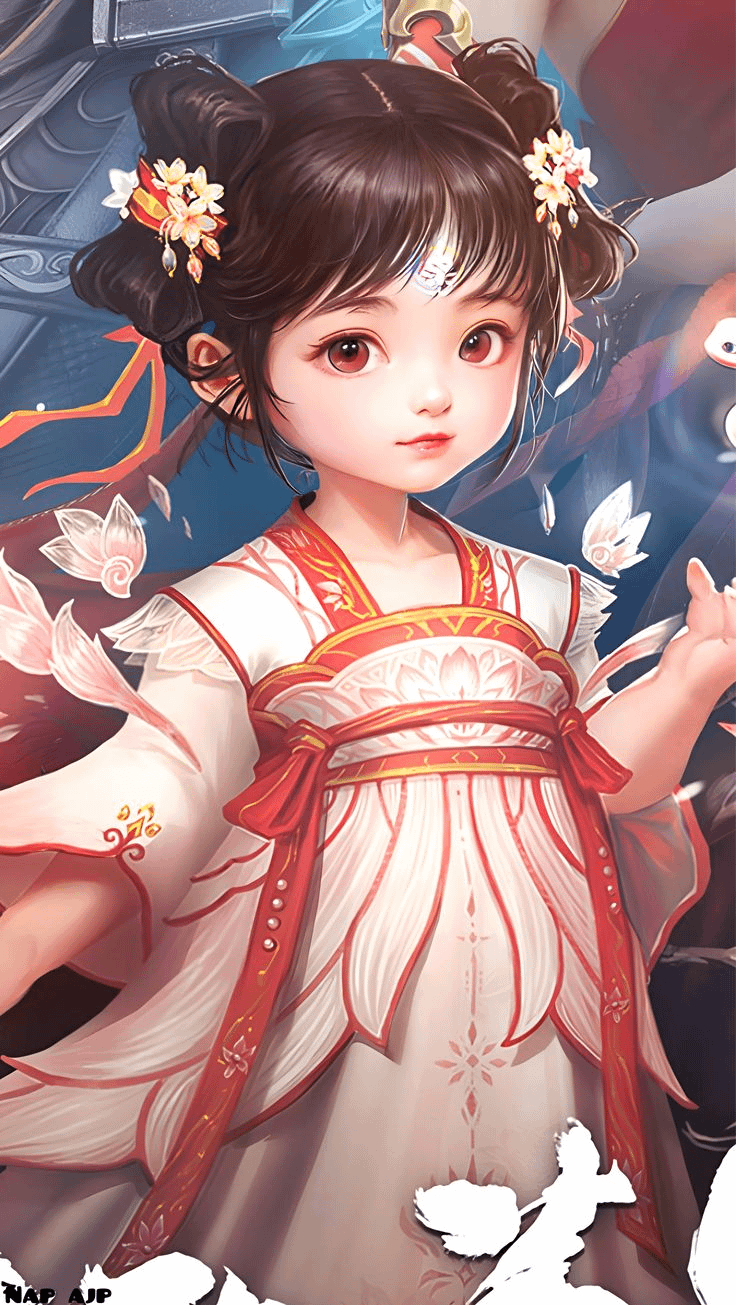 736x1305 Xiao Yan's daughter