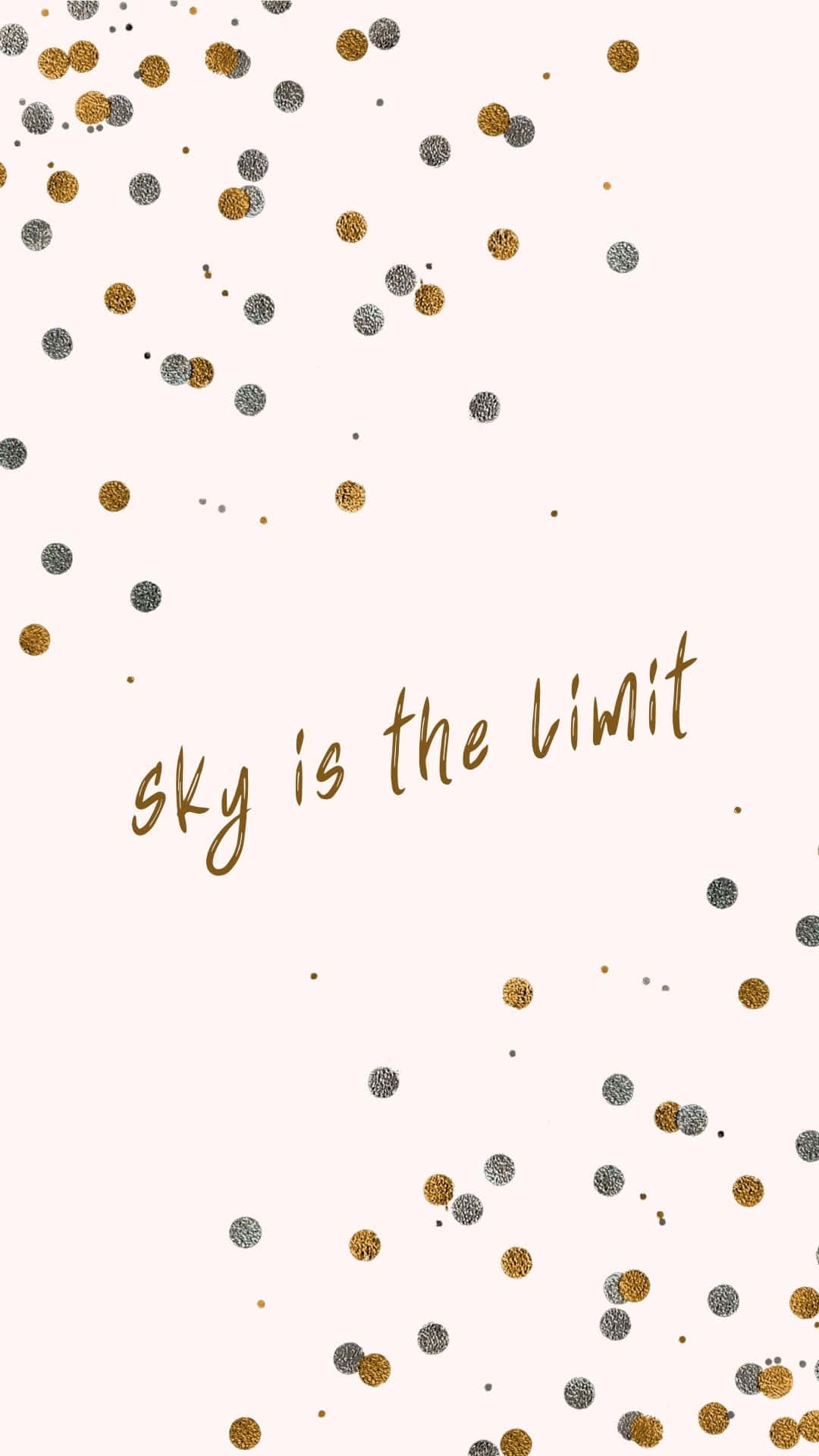 1080x1920 Download Sky Is The Limit Confetti Wallpaper