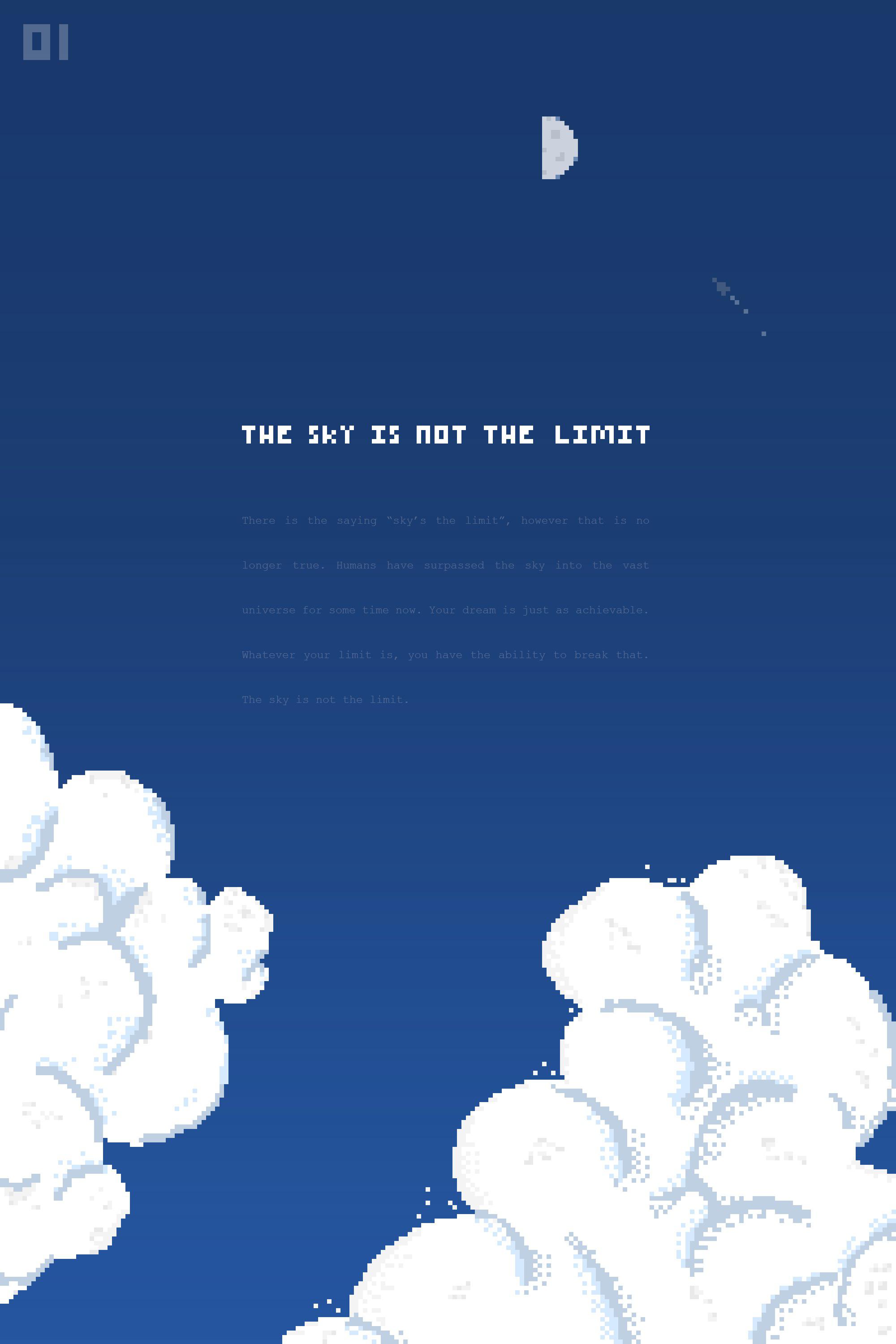 2000x3000 The Sky Is Not The Limit