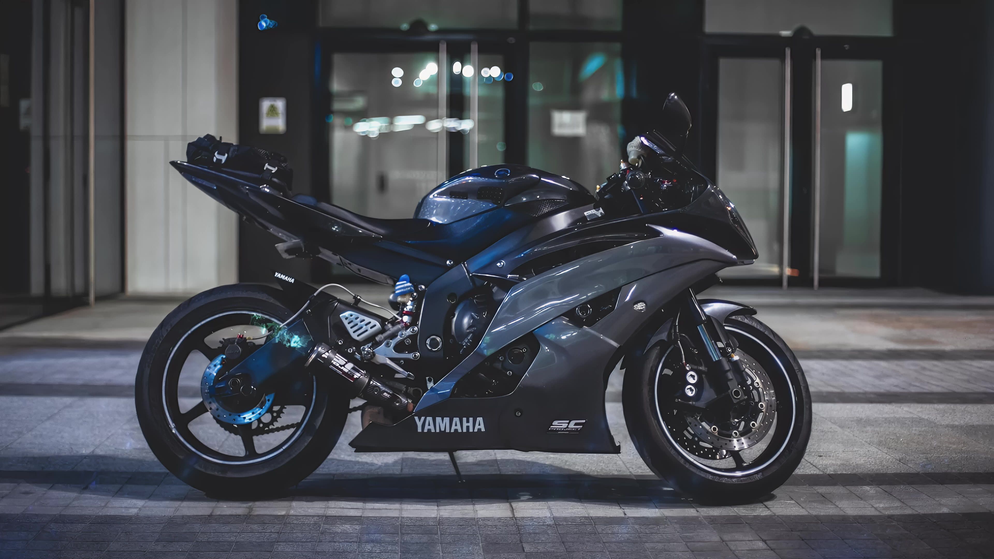 3840x2160 Yamaha YZF R6 Live Wallpaper