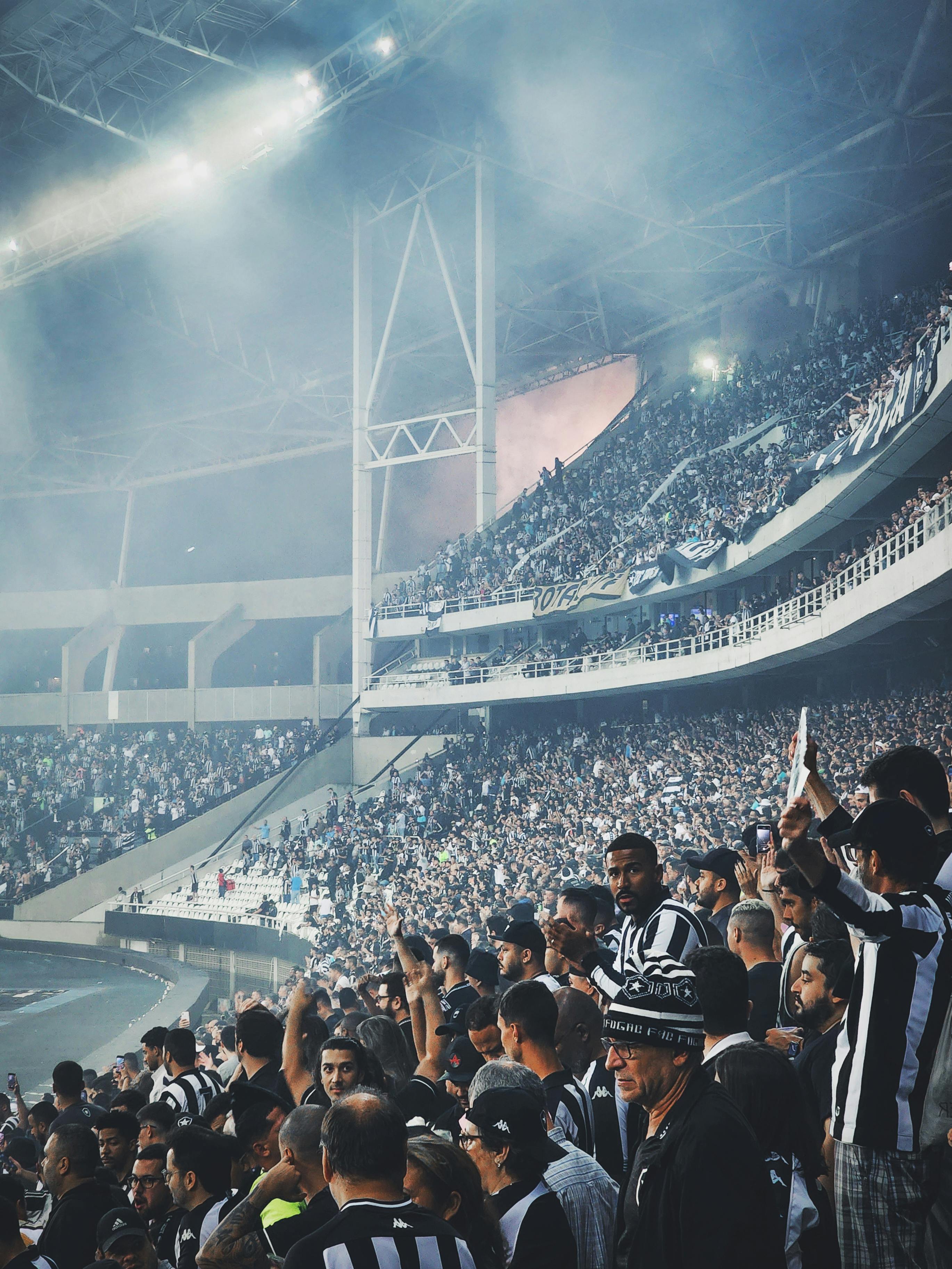 2740x3650 Soccer Fans in the Stadium · Free